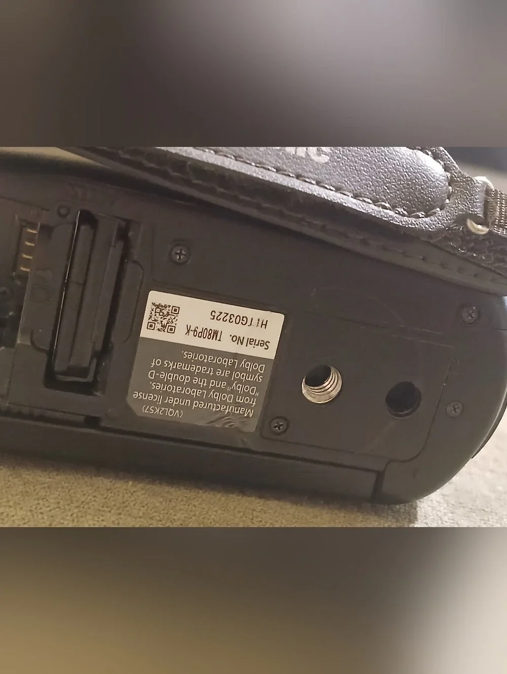 Camera Panasonic Hdc-tm80